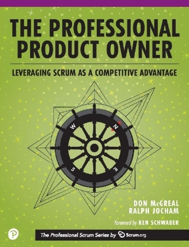 Buchcover und Innenansicht für das Buch: The Professional Product Owner