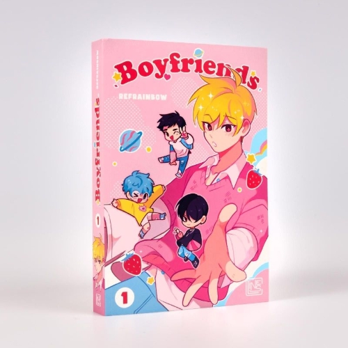 Buchcover und Innenansicht für das Buch: BOYFRIENDS