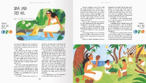 Buchcover und Innenansicht für das Buch: A World full of Ocean Stories