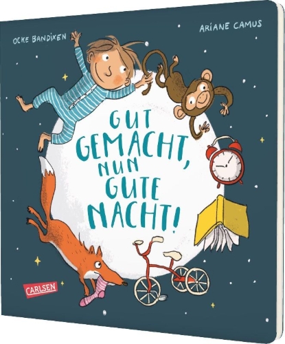 Buchcover und Innenansicht für das Buch: Gut gemacht, nun gute Nacht!