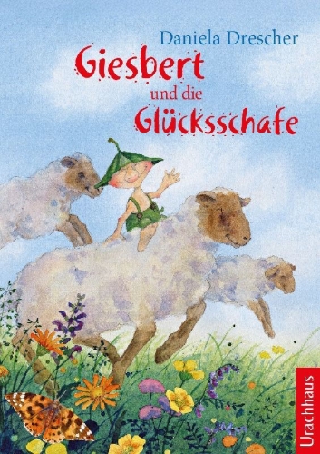 Buchcover und Innenansicht für das Buch: Giesbert und die Glücksschafe