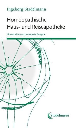 Buchcover und Innenansicht für das Buch: Homöopathische Haus- und Reiseapotheke