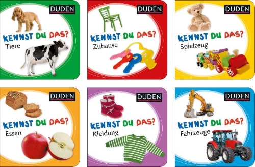 Buchcover und Innenansicht für das Buch: Kennst du das? Meine bunte Kinderwelt