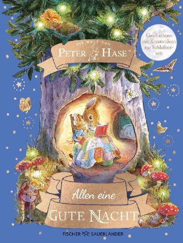 Buchcover und Innenansicht für das Buch: The World of Peter Rabbit Tales for Bedtime