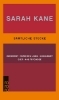 Buchcover und Innenansicht für das Buch: Sämtliche Stücke
