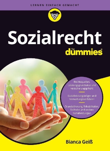 Buchcover und Innenansicht für das Buch: Sozialrecht für Dummies