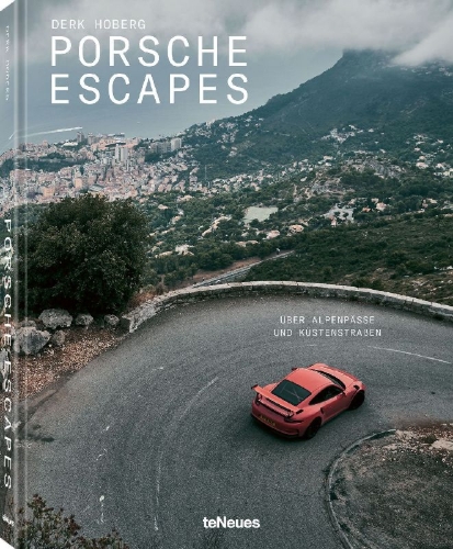 Buchcover und Innenansicht für das Buch: Porsche Escapes