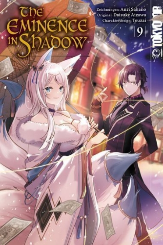 Buchcover und Innenansicht für das Buch: The Eminence in Shadow 09