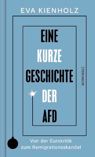 Buchcover und Innenansicht für das Buch: Eine kurze Geschichte der AfD