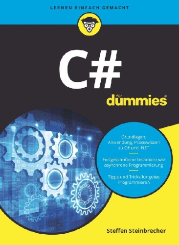 Buchcover und Innenansicht für das Buch: C# für Dummies