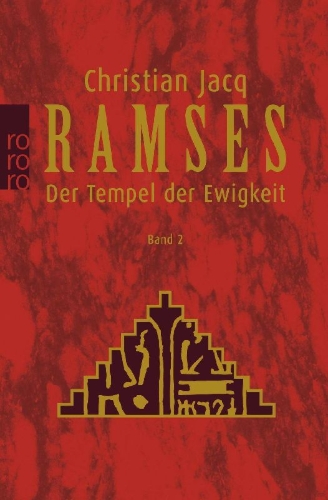 Buchcover und Innenansicht für das Buch: Ramses: Der Tempel der Ewigkeit