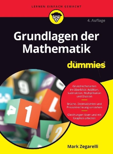 Buchcover und Innenansicht für das Buch: Grundlagen der Mathematik für Dummies