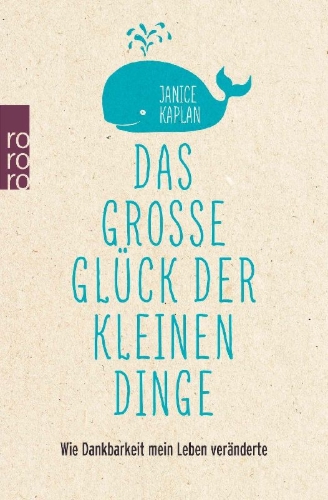 Buchcover und Innenansicht für das Buch: The Gratitude Diaries. How a Year Looking On the Bright Side Transformed My Life