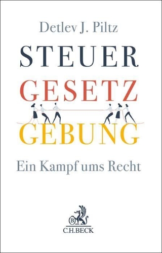 Buchcover und Innenansicht für das Buch: Steuergesetzgebung