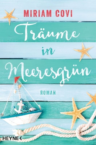 Buchcover und Innenansicht für das Buch: Träume in Meeresgrün