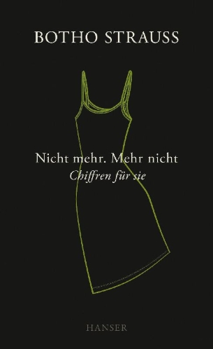 Buchcover und Innenansicht für das Buch: Nicht mehr. Mehr nicht