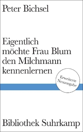 Buchcover und Innenansicht für das Buch: Eigentlich möchte Frau Blum den Milchmann kennenlernen