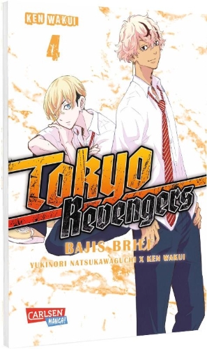 Buchcover und Innenansicht für das Buch: Tokyo Revengers - Baji Keisuke kara no Tegami