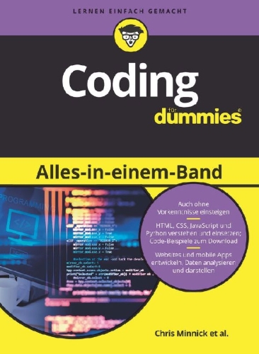 Buchcover und Innenansicht für das Buch: Coding Alles-in-einem-Band für Dummies