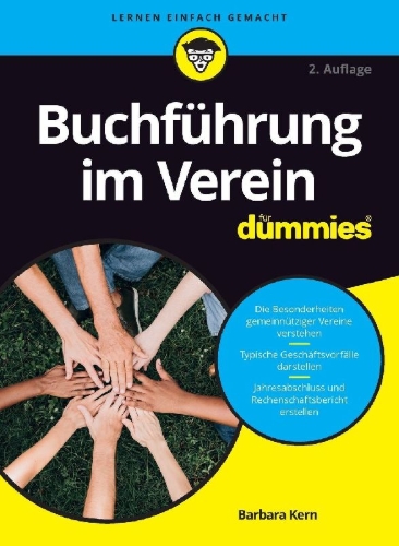 Buchcover und Innenansicht für das Buch: Buchführung im Verein für Dummies