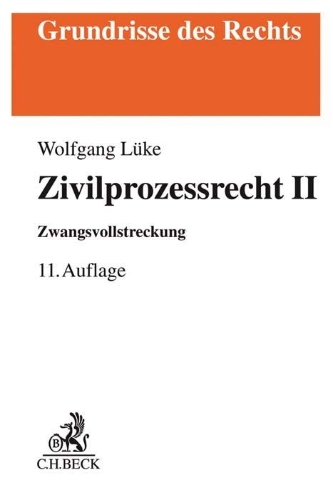 Buchcover und Innenansicht für das Buch: Zivilprozessrecht II