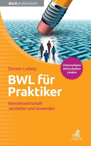 Buchcover und Innenansicht für das Buch: BWL für Praktiker