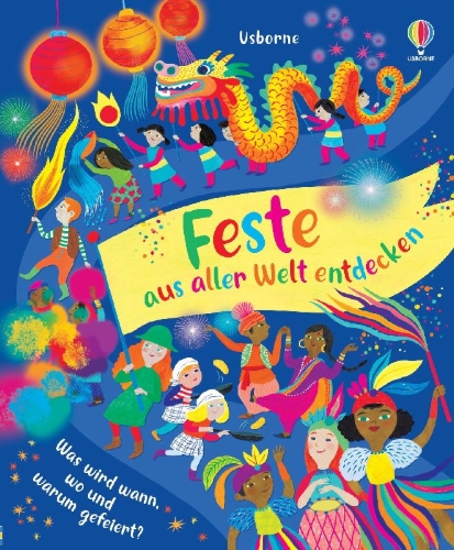 Buchcover und Innenansicht für das Buch: Feste aus aller Welt entdecken