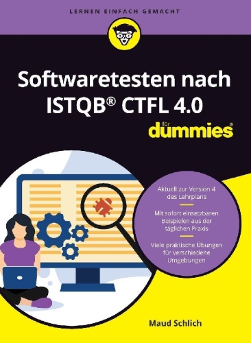 Buchcover und Innenansicht für das Buch: Softwaretesten nach ISTQB CTFL 4.0 für Dummies