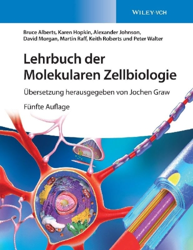 Buchcover und Innenansicht für das Buch: Lehrbuch der Molekularen Zellbiologie