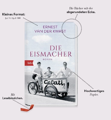 Buchcover und Innenansicht für das Buch: De ijsmakers