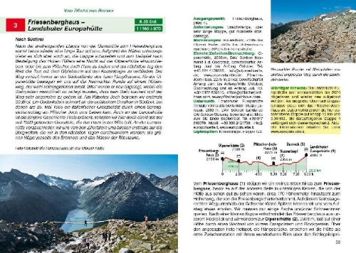 Buchcover und Innenansicht für das Buch: Tiroler Höhenweg