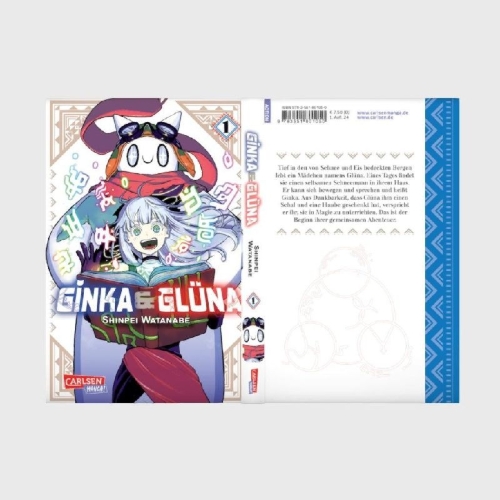 Buchcover und Innenansicht für das Buch: Ginka to Ryuna