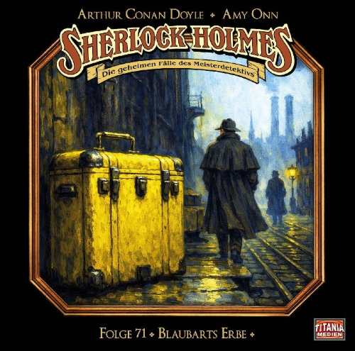 Buchcover und Innenansicht für das Buch: Sherlock Holmes - Folge 71