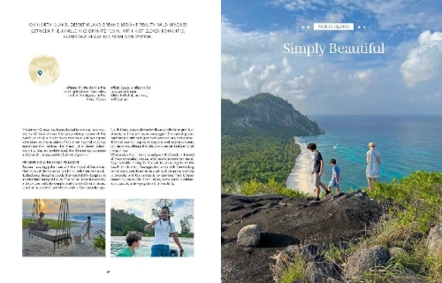 Buchcover und Innenansicht für das Buch: Family Escapes