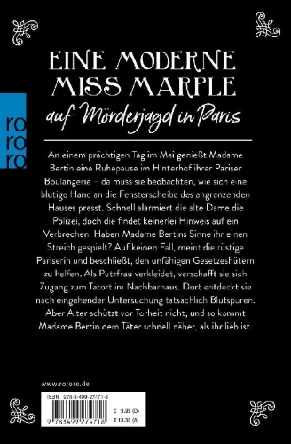 Buchcover und Innenansicht für das Buch: Madame Bertin steht früh auf