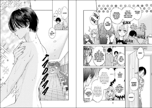 Buchcover und Innenansicht für das Buch: HARU NO ARASHI TO MONSTER