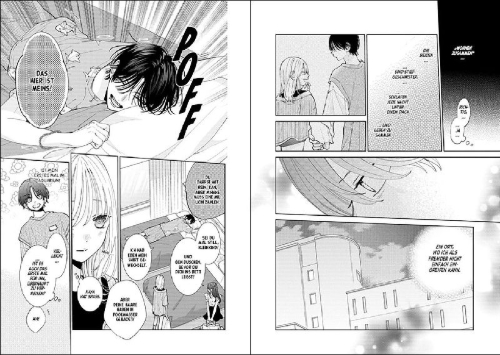 Buchcover und Innenansicht für das Buch: HARU NO ARASHI TO MONSTER