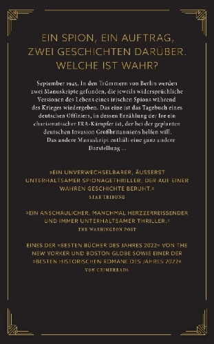 Buchcover und Innenansicht für das Buch: The Torqued Man