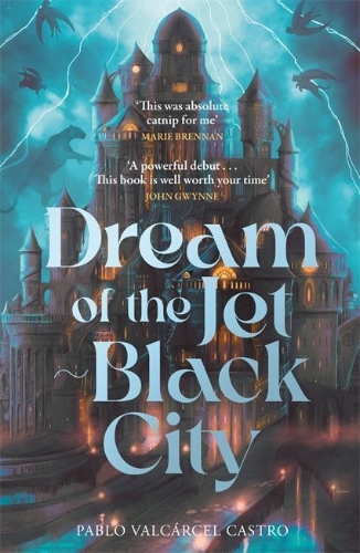 Buchcover und Innenansicht für das Buch: Dream of the Jet-Black City