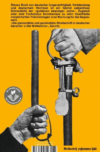Buchcover und Innenansicht für das Buch: Deutschland, Deutschland über alles