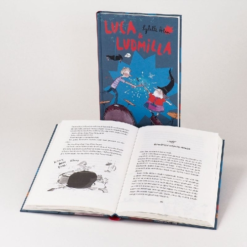 Buchcover und Innenansicht für das Buch: Luca und Ludmilla