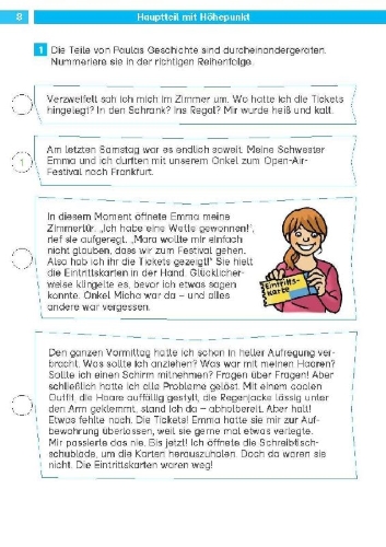 Buchcover und Innenansicht für das Buch: Die Deutsch-Helden Aufsatz 4. Klasse