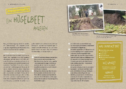 Buchcover und Innenansicht für das Buch: Gartenabfall gibt's nicht
