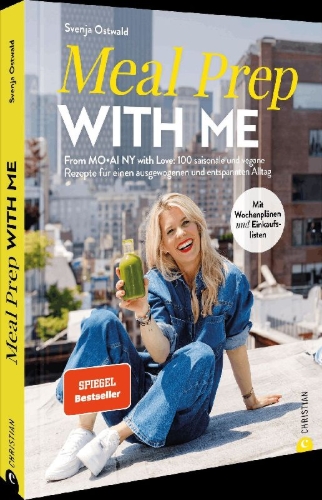 Buchcover und Innenansicht für das Buch: Meal Prep with Me