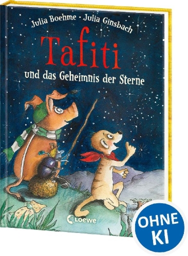 Buchcover und Innenansicht für das Buch: Tafiti und das Geheimnis der Sterne (Band 14)