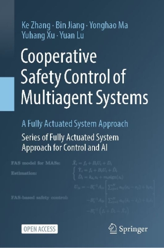 Buchcover und Innenansicht für das Buch: Cooperative Safety Control of Multiagent Systems