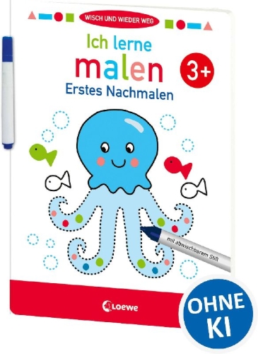 Buchcover und Innenansicht für das Buch: J'apprends à dessiner