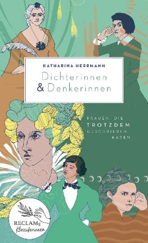 Buchcover und Innenansicht für das Buch: Dichterinnen & Denkerinnen
