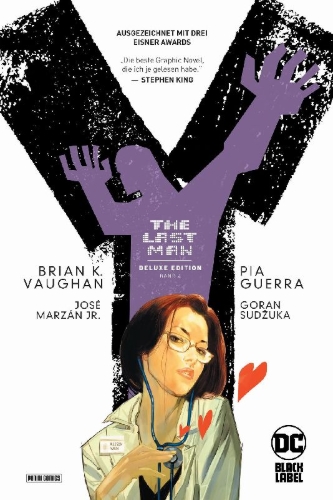 Buchcover und Innenansicht für das Buch: Y: The Last Man