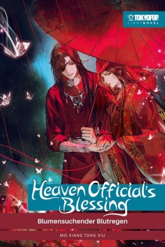 Buchcover und Innenansicht für das Buch: Heaven Official's Blessing Light Novel 01